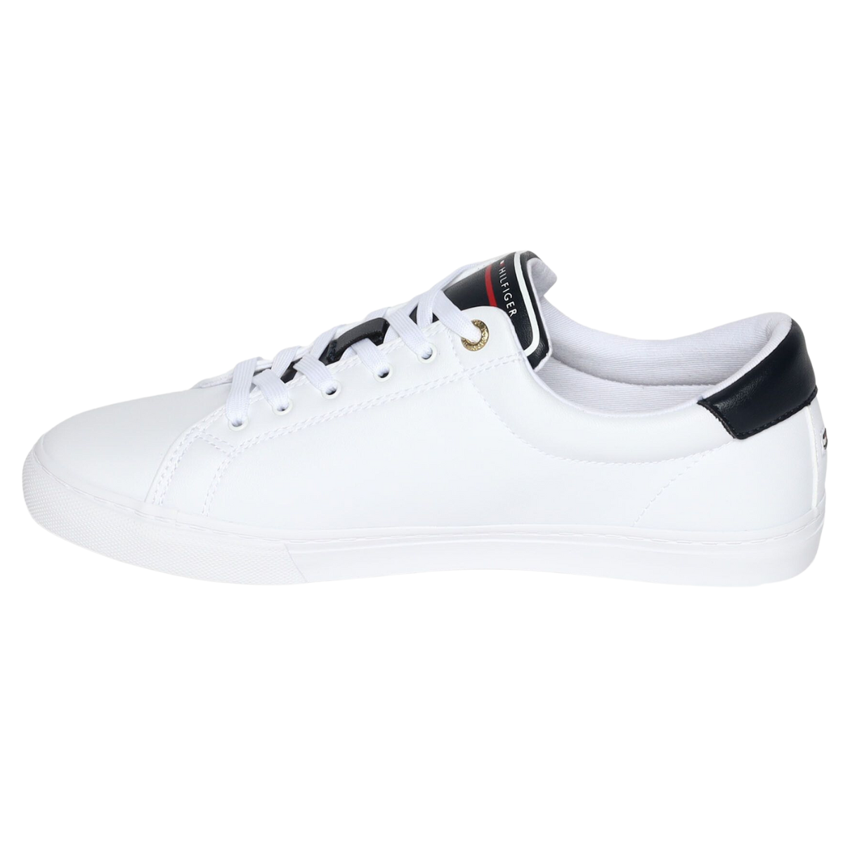 Tenis Para Dama Tommy Hilfiger Every Day Fw0fw06699 Blancos - Blanco/Azul