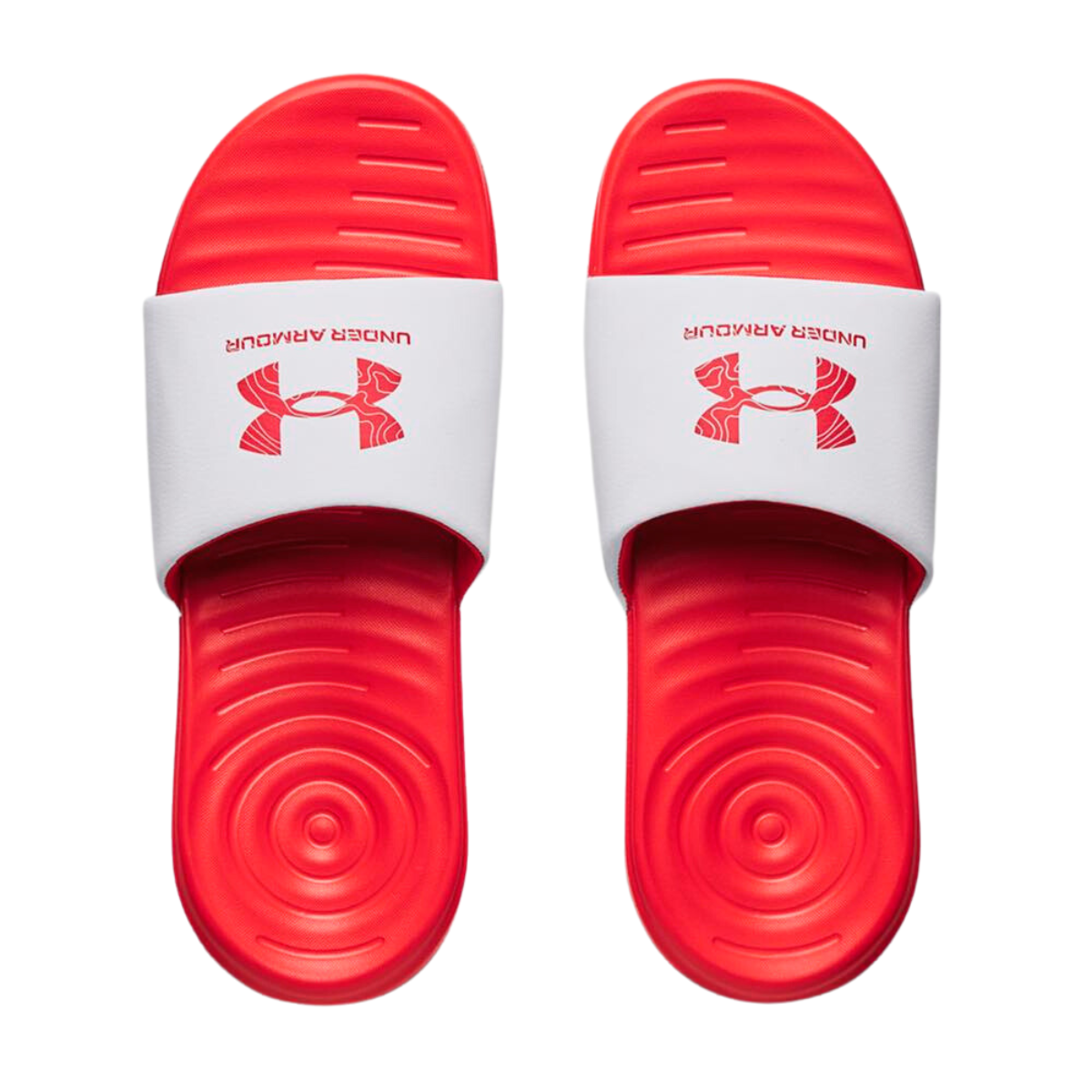 Sandalias Under Armour Para Hombre 3024435 104 Ansa Rojo