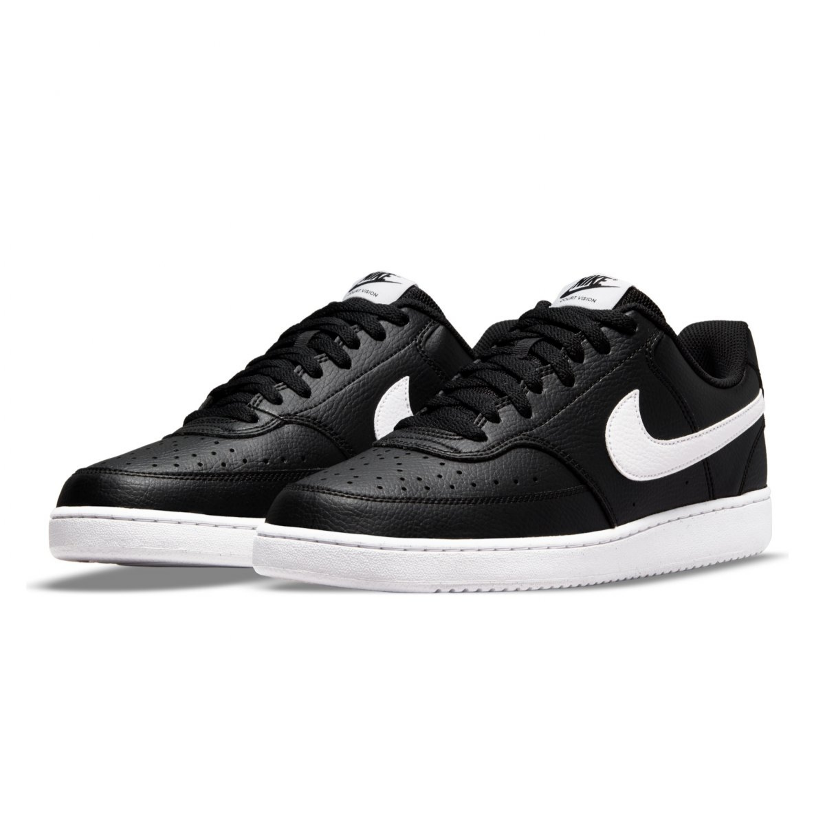 Tenis Nike De Hombre Court Vision Lo Nn Dh2987 001 Casual - Negro/Blanco