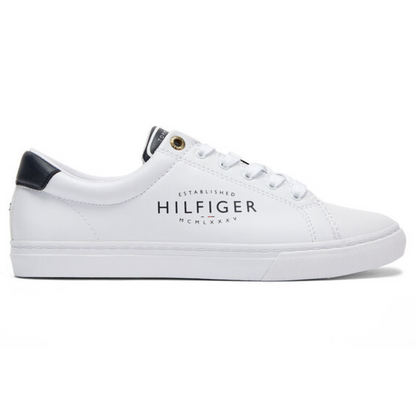 Tenis Para Dama Tommy Hilfiger Every Day Fw0fw06699 Blancos - Blanco/Azul